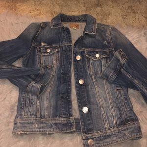 Full length American Eagle Jean jacket LIKE NEW